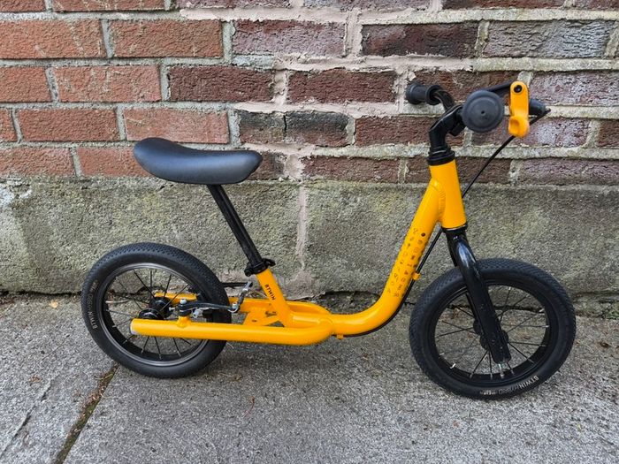 BTWIN  Kids' 12-Inch Balance Bike - Yellow