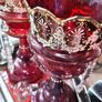 Antique Victorian Lustre Glass Image 3