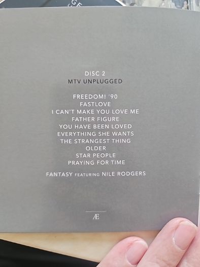 George Michael 2CD - Listen Without Prejudice Vol 1 / MTV Unplugged