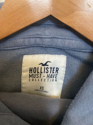 Mens Hollister Blue/Grey Tracksuit- Size XS