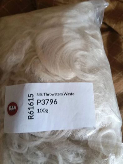Silk Throwsters Waste Spinning Fibre