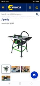 Evolution table saw