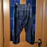 Navy & black cropped pants, Size 22 Image 3