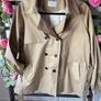 trench Bnwt size small trench coat jacket size small compania fantastica Image 6