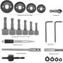 246pc Combination Drill Bit Set, Includes HSS Titanium Twist Drill bits, Masonry Drill Bits, Wood Drill Bits, Screwdriver Bits & More in Storage case (FREE POSTAGE) Image 2