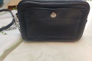 longchamp brand new leather bag in navy
