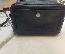 longchamp brand new leather bag in navy