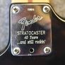 Fender 40th Anniversary Stratocaster Image 3