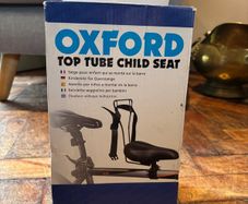 Oxford child seat for bicycle crossbar