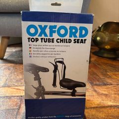 Oxford child seat for bicycle crossbar