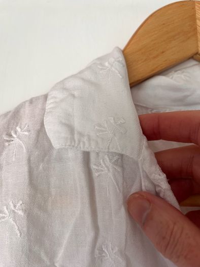 Cotton/linen blouse