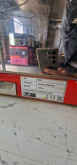 Commercial Popcorn Machine