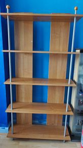 Tall Brown Shelf for sale