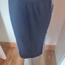 BNWT Juicy couture black label Regal side snap tricot logo navy midi skirt size XS UK8/10 EU36/38 Postage included Image 3