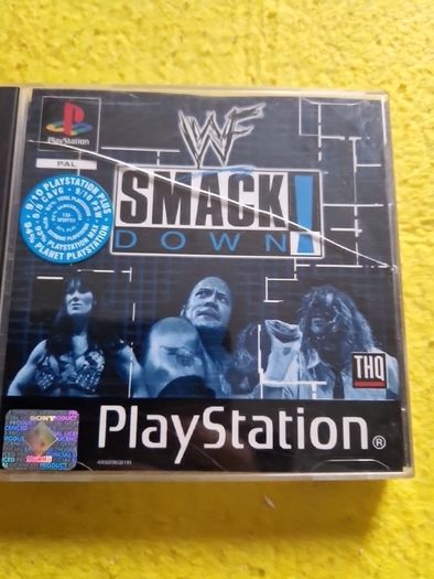 WF SmackDown PlayStation1 Ps1 PlayStation2 Ps2 games Original