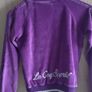 Original le coq Sportif velvet look blouse fits adult xs Image 5