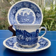 English Scenic Staffordshire Adam's England trio