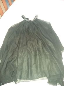 Black Silky Party Dress