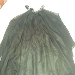 Black Silky Party Dress