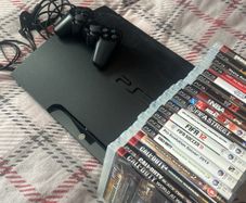 PlayStation 3 Slim 120GB, Games & Controller