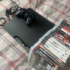 PlayStation 3 Slim 120GB, Games & Controller