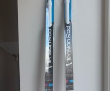 Tension Rod / curtain pole - for curtains - Brand New - X2 200-250cm