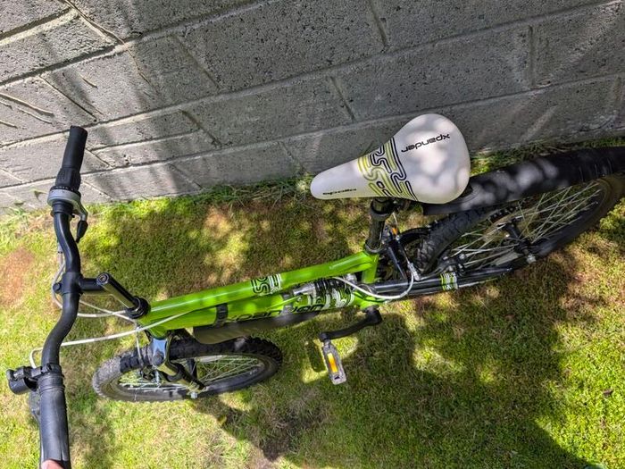 Apollo Phaze 20" Kids Full Suspension Mountain Bike Lime Green
