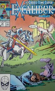 Excalibur Cross Time Caper #1 1989