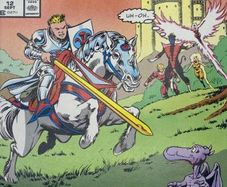 Excalibur Cross Time Caper #1 1989