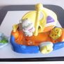 V Tech Pull/Play Musical Bath Boat Image 4