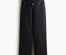 Wide Leg Jeans Maternity H & M 8