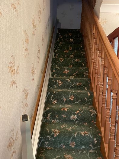 Stair lift - will need to be dismantled