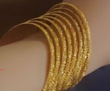 gold filled bangles