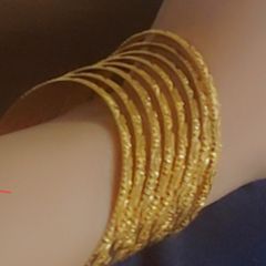 gold filled bangles