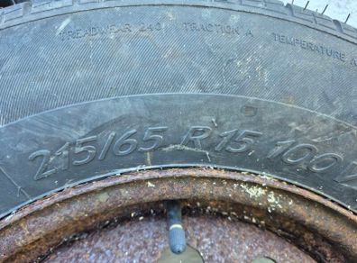 Tyre: 215/65 R15 - Never used - Brand Name: Kormoran
