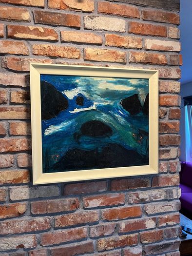 vintage oil panting