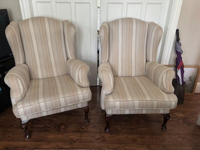 Wingback chairs