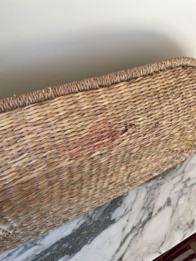 Oliella Nyla Changing Basket - Seagrass