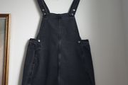 Mango Denim Pinafore Dress Size Large