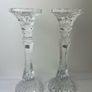 Crystal Pillar Candle Holders from Tipperary Crystal Image 2