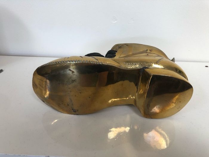 Solid brass boot