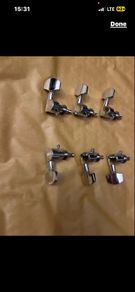 Electric acoustic guitar Tuners Machine heads 3 Left x 3 Right A-Side Set Ibanez ESP PRS Washburn SCHECTER Jackson Gibson les Paul epiphone electric guitar parts accessories