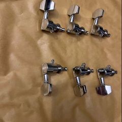 Electric acoustic guitar Tuners Machine heads 3 Left x 3 Right A-Side Set Ibanez ESP PRS Jackson Gibson les Paul epiphone electric guitar parts accessories