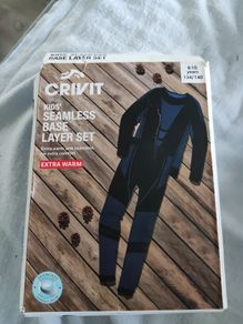 BNWT Kids Seamless Base Layer Set Age 8-10