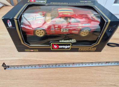 Ferrari  GTO Rally (1986) Burago Boxed Made in Italy