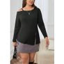 BNWT Black Tunic Top size 20 Image 2