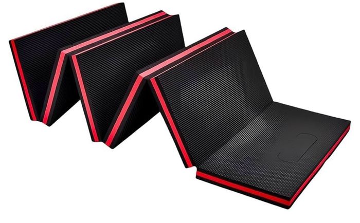 3 in 1 Mechanic EVA Foam Work Mat, 6-Folds Portable Car Repair Knee Cushion, for Mechanics, Garage, Picnicking, Gardening, Camping, Home Gym