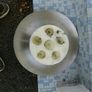 Big centre table candle and tray Image 2