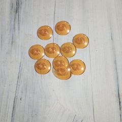 Lego inverted radar 2x2 trans clear orange 10 pieces
