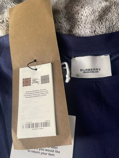 Burberry monogram-motif T shirt. Men's or ladies
